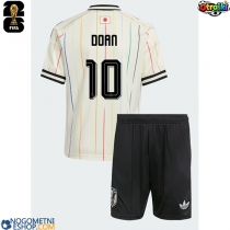 Otroški Nogometni dresi Japonska Ritsu Doan #10 Gostujoči SP 2026 Kratek Rokav (+ Kratke hlače)